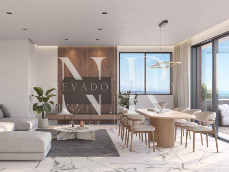 Appartement nouvellement construit à Estepona avec vue sur la mer à vendre