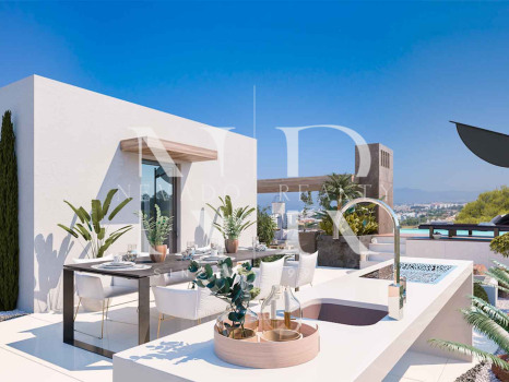 Maison jumelée à Rio Real avec vue sur la mer à vendre