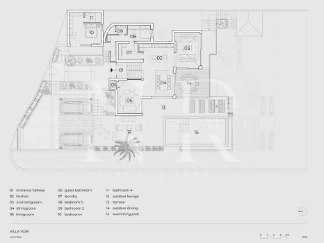 Villa en Los Naranjos Hill Club de nueva construcción en venta