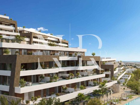 Balcón del Mediterráneo, Ático de nueva construcción con vistas al mar en venta