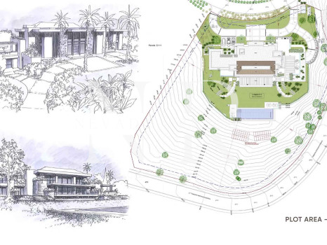 Villa in Urbanisation La Zagaleta under construction for sale