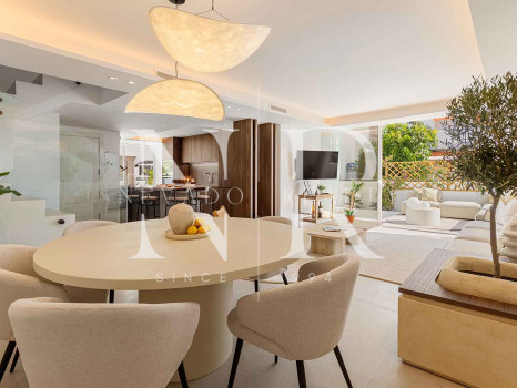Completely refurbished townhouse in Las Cumbres de Marbella for sale