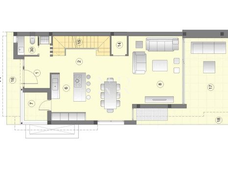 Maison jumelée à vendre dans l'urbanisation Banús Bay, à quelques minutes de la plage