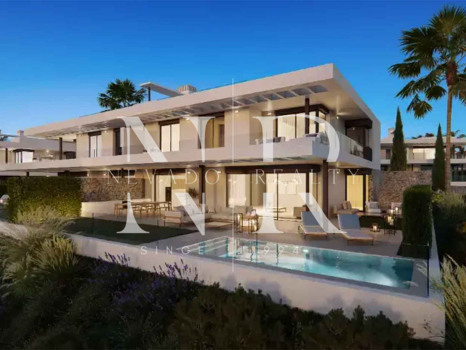 Villa jumelée en construction à Santa Clara Golf avec vue mer à vendre