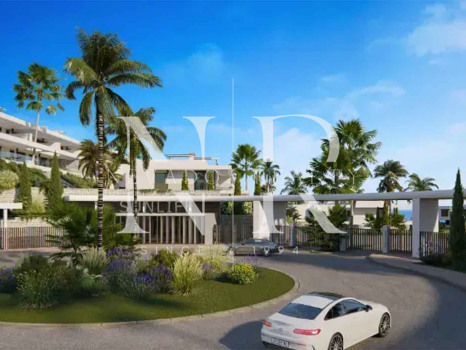 Villa jumelée en construction à Santa Clara Golf avec vue mer à vendre