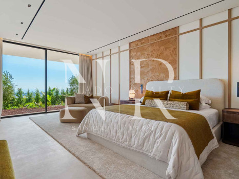 Villa en Urbanización El Herrojo Alto con vistas panorámicas al mar en venta