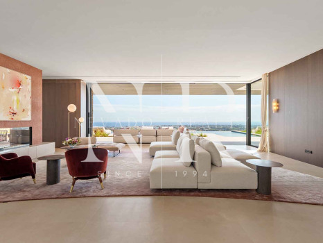 Villa en Urbanización El Herrojo Alto con vistas panorámicas al mar en venta