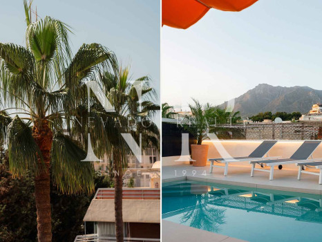 Completely renovated penthouse for sale in Marbella City Centre