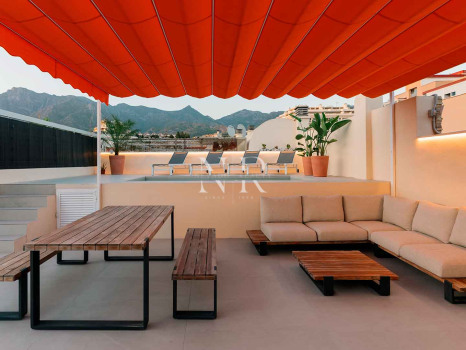 Completely renovated penthouse for sale in Marbella City Centre