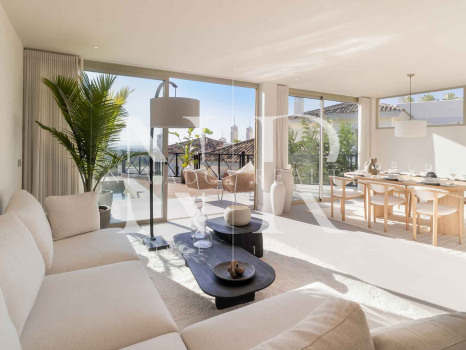 Appartement entièrement rénové à vendre dans le complexe Palacetes Les Belvederes