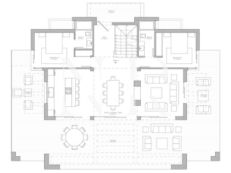 Villa design à vendre à El Paraíso