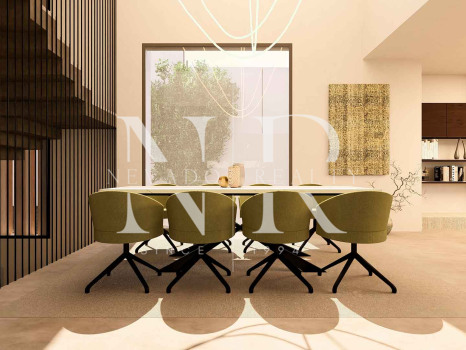 Villa in the Xarblanca residential development under construction for sale