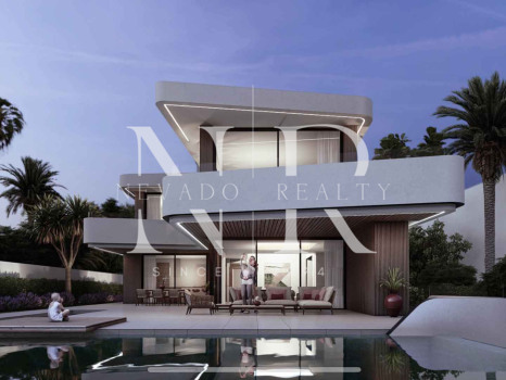 Villa in the Xarblanca residential development under construction for sale