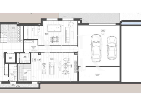 Villa in the Xarblanca residential development under construction for sale