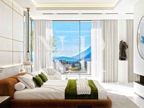 Villa en El Real de la Quinta en construcción con vistas panorámicas al mar en venta