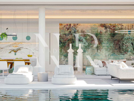 Villa en El Real de la Quinta en construcción con vistas panorámicas al mar en venta