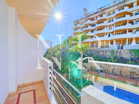 Ático con vistas en al mar en alquiler de corta temporada en Marbella
