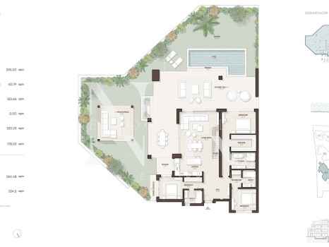 Appartement en bord de mer à Estepona avec piscine privée en cours de construction