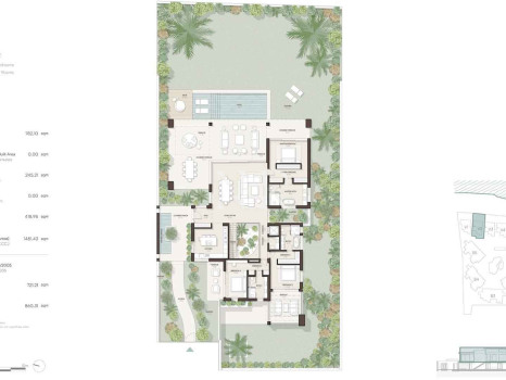 Villa en primera línea de playa en Estepona en venta