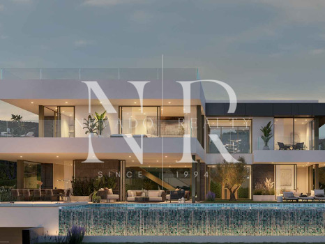 Sea-view villa under construction in Artola Alta for sale