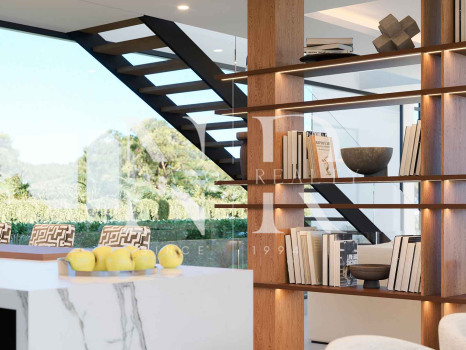 Sea-view villa under construction in Artola Alta for sale