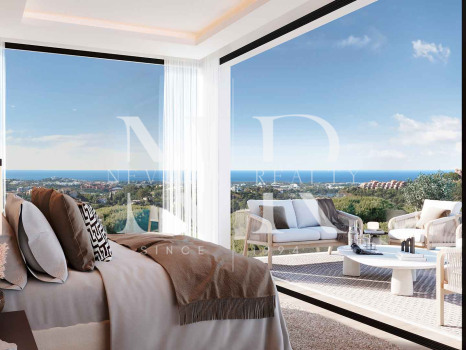 Sea-view villa under construction in Artola Alta for sale