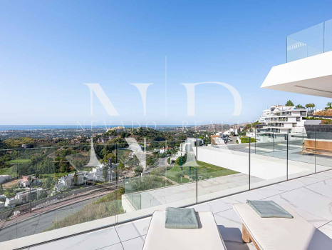 Apartamento en Urbanización Byu Hills con vistas panorámicas al mar en venta