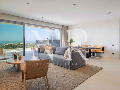 Apartamento en Urbanización Byu Hills con vistas panorámicas al mar en venta