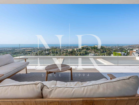 Apartamento en Urbanización Byu Hills con vistas panorámicas al mar en venta