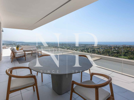 Apartamento en Urbanización Byu Hills con vistas panorámicas al mar en venta