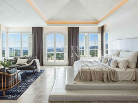 Villa in Marbella Club Golf Resort with panoramic sea views for sale