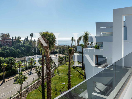 Apartamento en Mirador de Estepona Hills con vistas al mar en venta