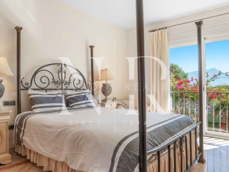 Villa avec vue sur la mer à Puerto Almendro, El Capitán, Benahavís