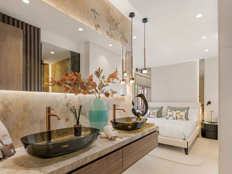 Appartement en première ligne de plage à Cabo Bermejo, Estepona, à vendre