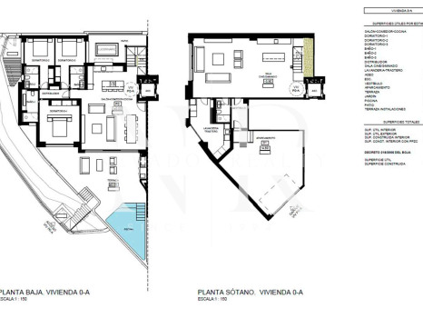 Golden Eight – Maisons mitoyennes avec vue mer à Artola Alta, Marbella à vendre