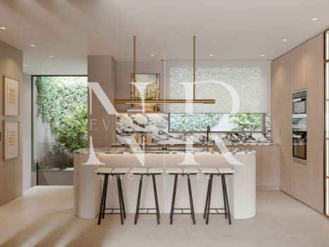 Golden Eight – Maisons mitoyennes avec vue mer à Artola Alta, Marbella à vendre