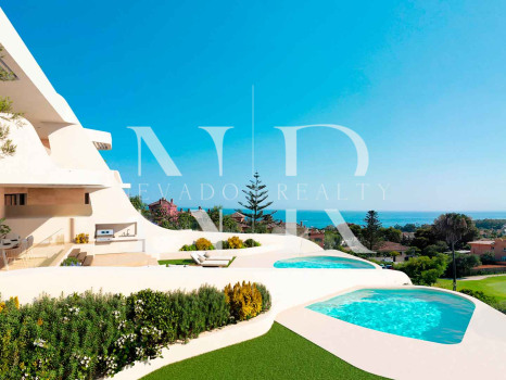 Golden Eight – Maisons mitoyennes avec vue mer à Artola Alta, Marbella à vendre