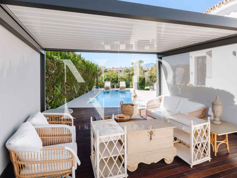 Villa à Guadalmina en première ligne de golf à vendre
