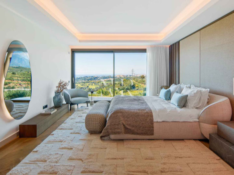 Villa en el Rosario con vista al mar en venta