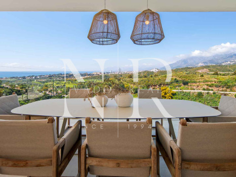 Villa in El Rosario with sea views for sale
