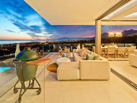 Villa en el Rosario con vista al mar en venta