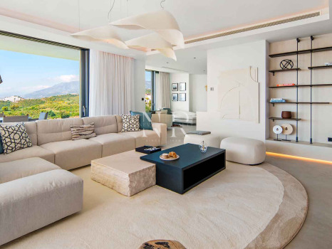 Villa en el Rosario con vista al mar en venta