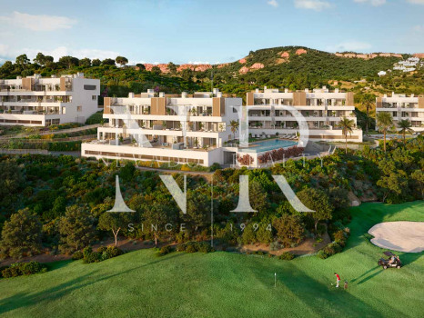 Ático en La Cala Golf Mijas con vistas panorámicas y solárium en venta
