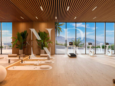 Ático en La Cala Golf Mijas con vistas panorámicas y solárium en venta