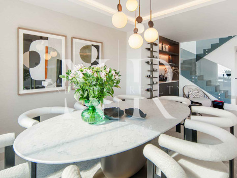 Penthouse with panoramic sea views for sale in Monte Halcones, Benahavís