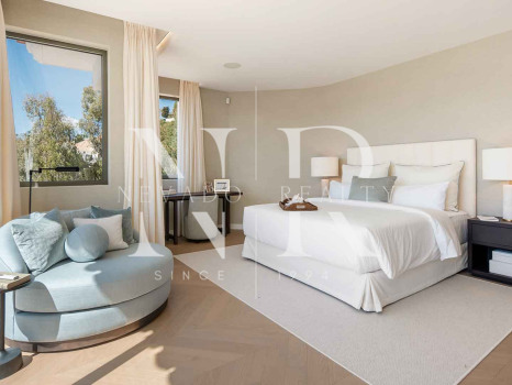 Villa con vistas al mar en Benahavís, Málaga en venta.