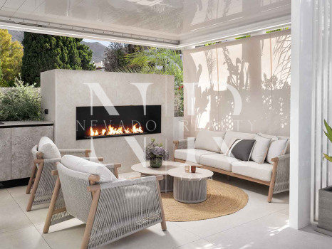 Penthouse avec piscine privée à vendre sur la Golden Mile de Marbella