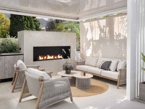 Penthouse avec piscine privée à vendre sur la Golden Mile de Marbella