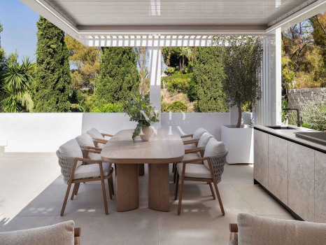 Penthouse avec piscine privée à vendre sur la Golden Mile de Marbella