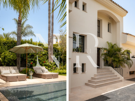 Beach side Villa in San Pedro de Alcántara for Sale